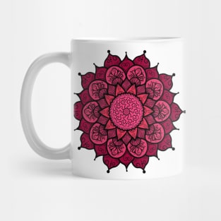 Mandala Love - Rosy Heart Mug